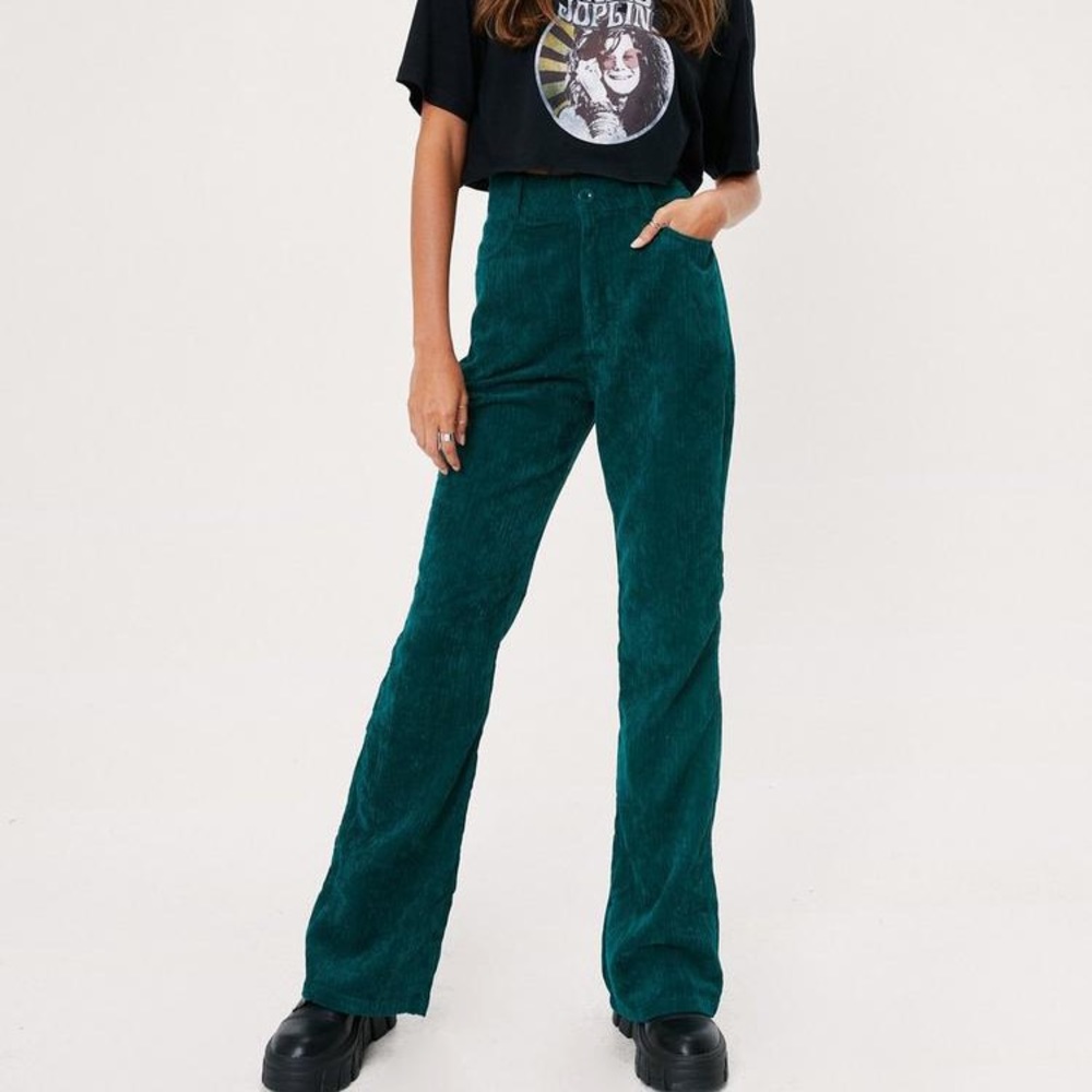 Nasty Gal Cord Flare Pants